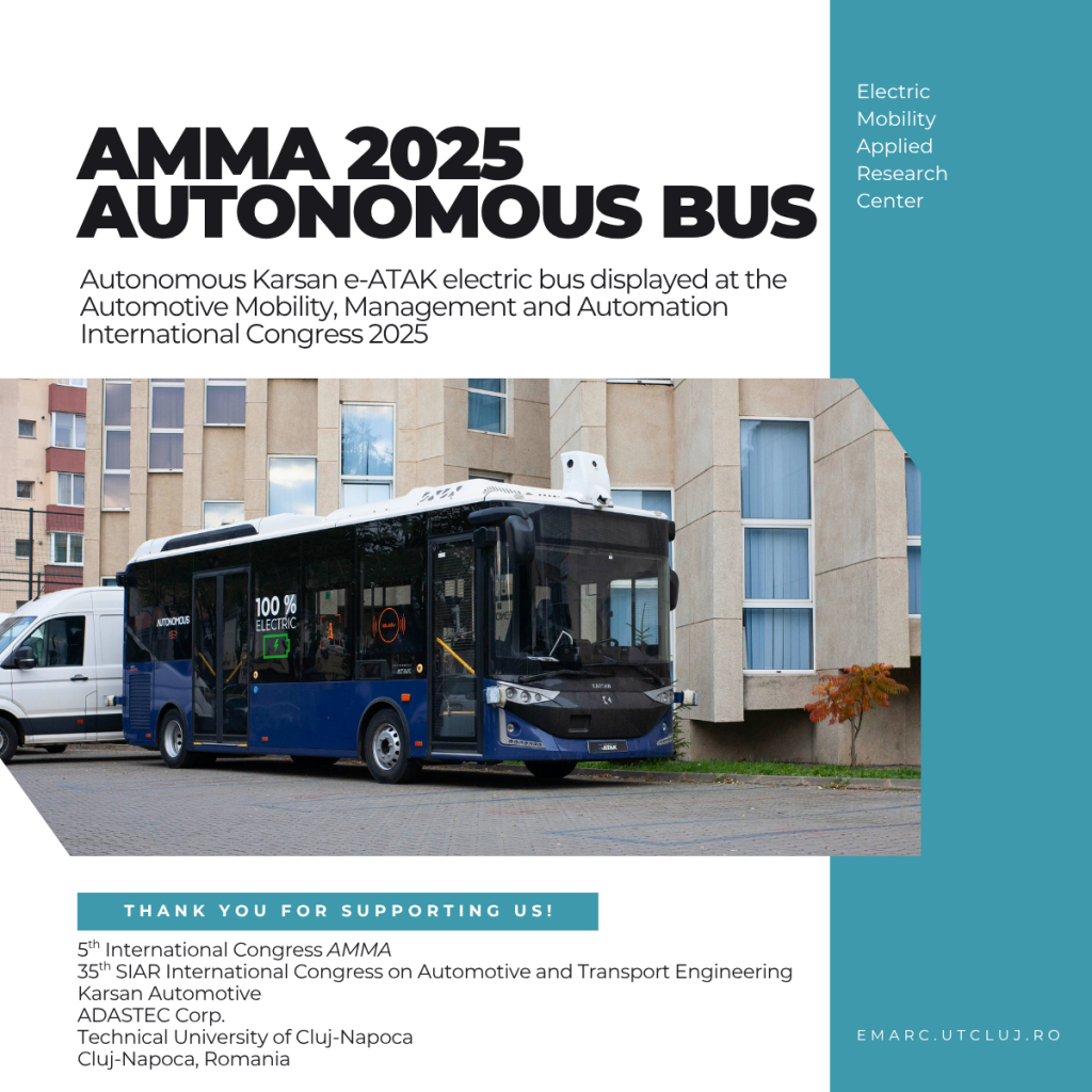 AMMA 2025 Autonomous bus