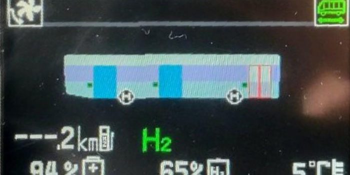 Hydrogen Bus screen view